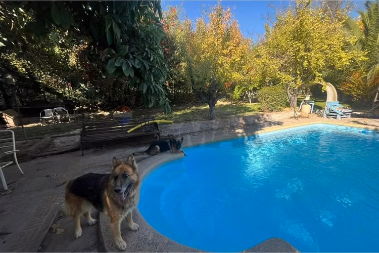 Parcela, 3 casas 2500 metros, piscina.