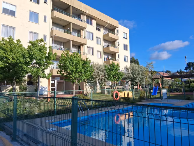 Vendo estupendo depto centro Villa Alemana 2 dormitorios 54 m2