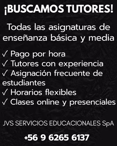 Tutores para clases particulares