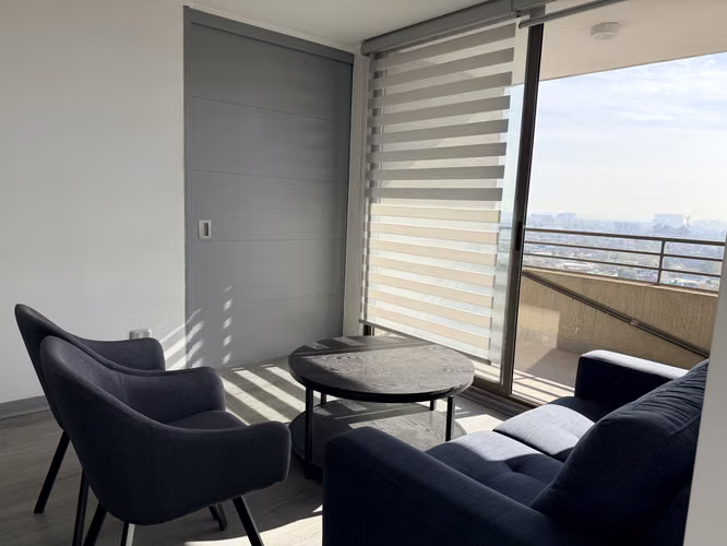 Espectacular Depto Semi Amoblado | 2d + 2b + Bodega
