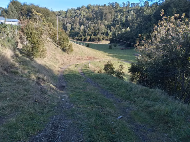 Parcela con casa Liucura Isla Lemuy Chiloé