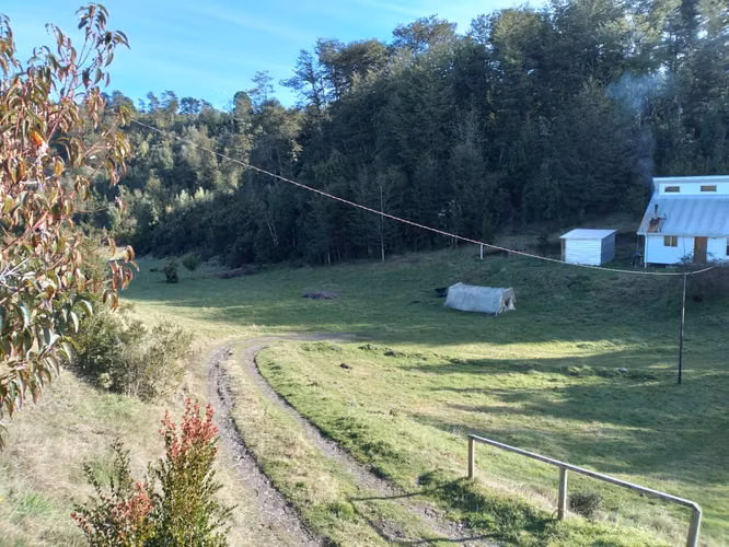 Parcela con casa Liucura Isla Lemuy Chiloé