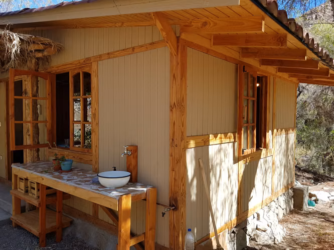 Venta de Cabana en Rio Hurtado / Pueblo Hurtado cerca del Valle Elqui