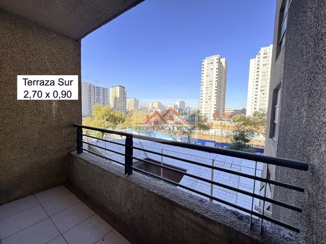 DEPARTAMENTO FM - Manuel Rodríguez 670 , Metro Toesca con 2Dorm Baño Terraza Estacionamiento y bodega 57/60m2