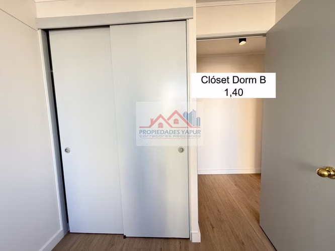 DEPARTAMENTO FM - Manuel Rodríguez 670 , Metro Toesca con 2Dorm Baño Terraza Estacionamiento y bodega 57/60m2