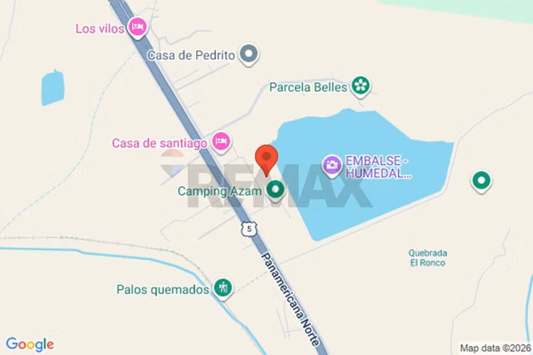 Parcela a los pies del embalse