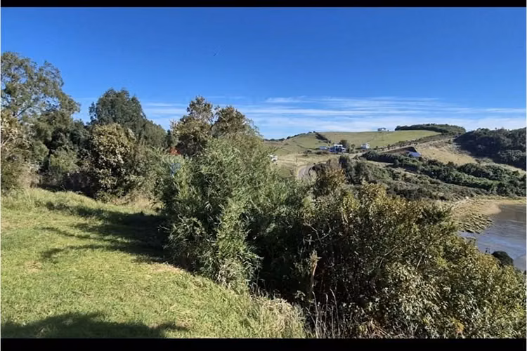 Lote 3,6 ha orilla de mar cohen, quinchao unico!