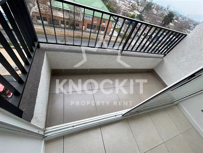 Arriendo Depto con Balcón y Estac 1D1B Lourdes Quinta Normal
