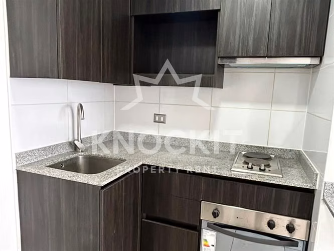 Arriendo Depto con Balcón y Estac 1D1B Lourdes Quinta Normal