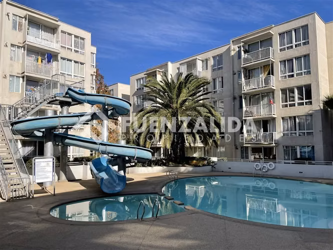 Departamento venta de 3D, 2B + estacionamiento, La Florida