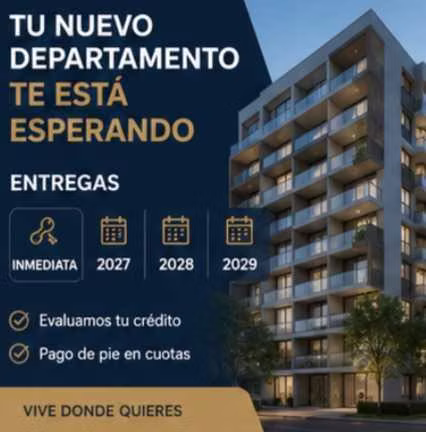 Invierte en Departamentos Nuevos santiago (169155)