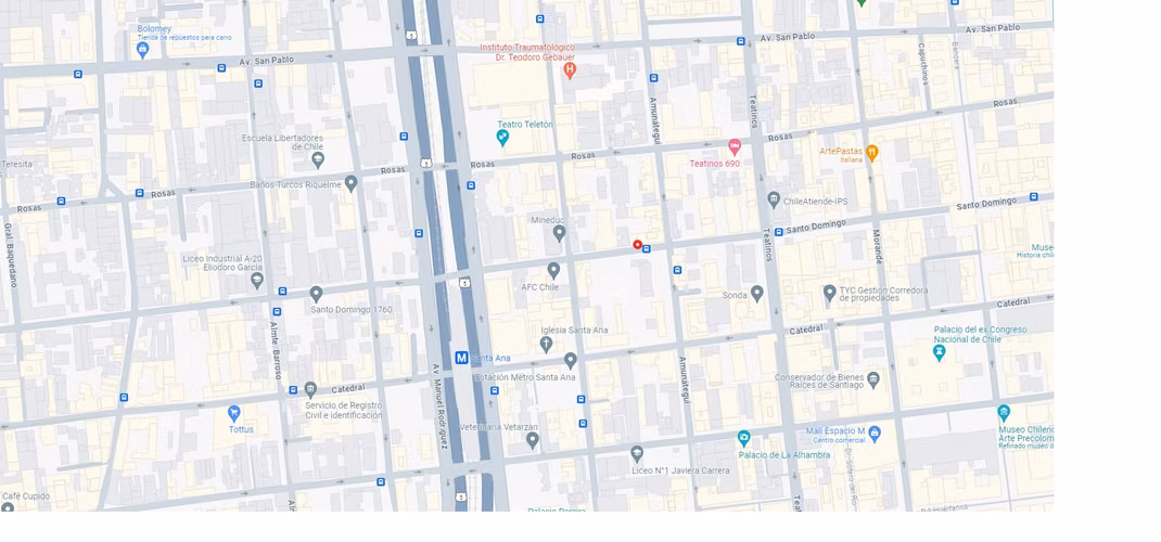 Estacionamiento seguro en Santiago Centro