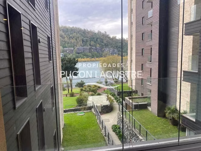 VENDE DEPTO CONDOMINIO PARQUE PINARES PUCON (169321)