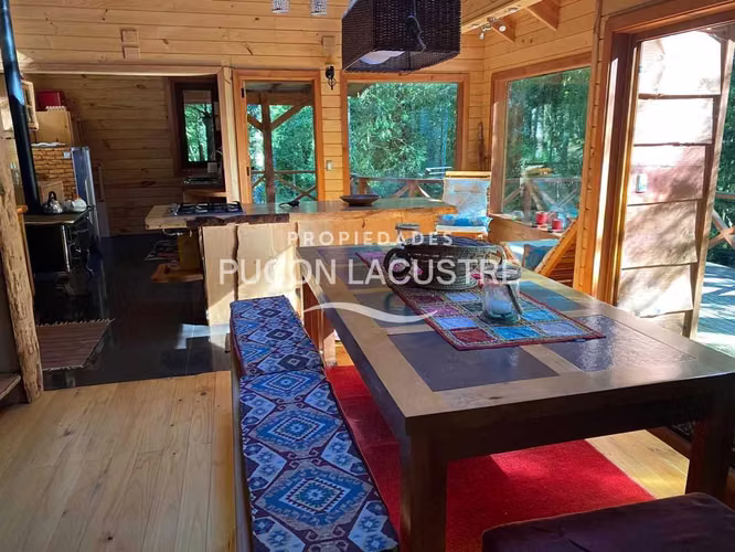 EN VENTA CASA EN PARCELA RESERVA HUILO HUILO  (169287)