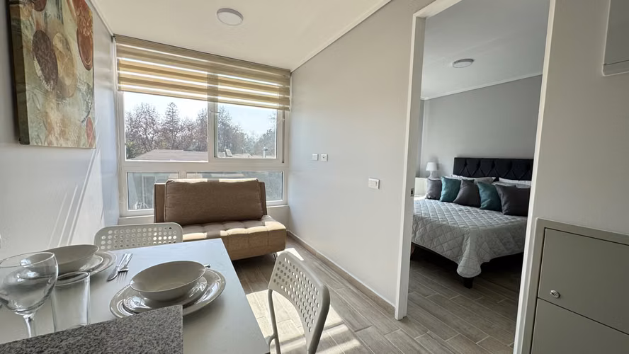 ARRIENDO 1D1B Amoblado - Metro Rondizzoni