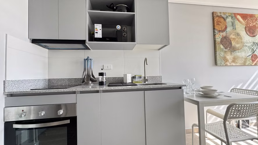 ARRIENDO 1D1B Amoblado - Metro Rondizzoni