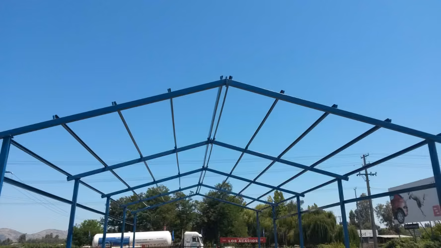 ESTRUCTURA DE GALPON 15X30 Mts. NUEVAS