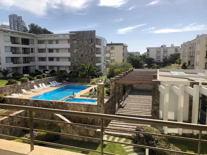 Av. Balmaceda. Edif. Reñaca Park 1. Amoblado.  (169459)