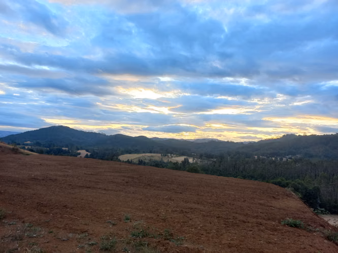 Última parcela Loncoche vista Volcán, a 2 km de Ruta 5 Sur