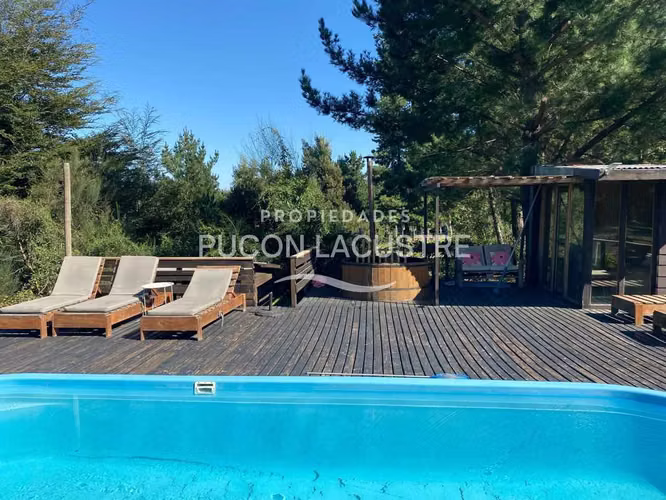 OPORTUNIDAD UNICA CABAÑAS CON RIO - PUCON (169503)