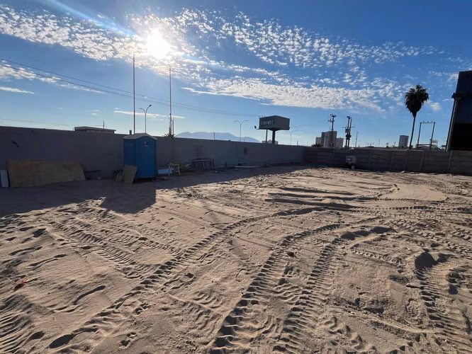 ARRIENDO TERRENO EN LA AV. PEDRO AGUIRRE CERDA DE LA CIUDAD DE ANTOFAGASTA.