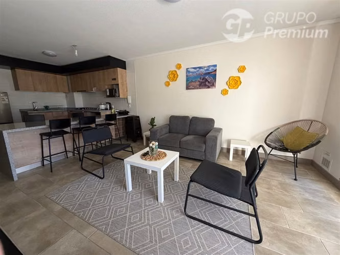 Departamento en venta de 3D.2B. 2Est Algarrobo cerca del mar