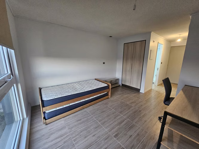 Monoambiente piso 7 con vista al Humedal Santa Inés – Valdivia