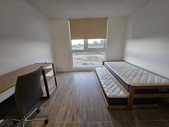 Monoambiente piso 7 con vista al Humedal Santa Inés – Valdivia