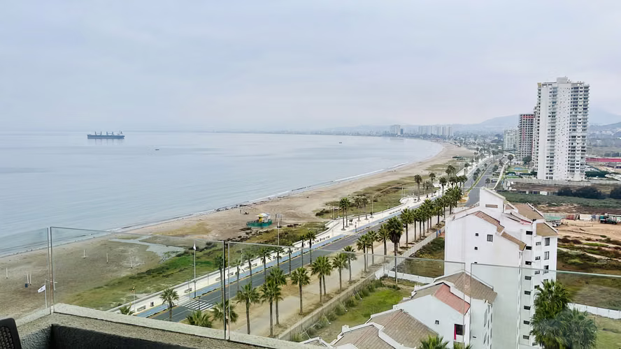 Arriendo Depto Amoblado Piso 15 Vista al Mar (Marzo a Diciembre)