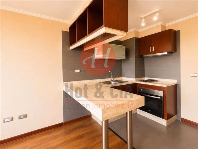 Departamento en Venta en Temuco Centro 1D Cocina equipada