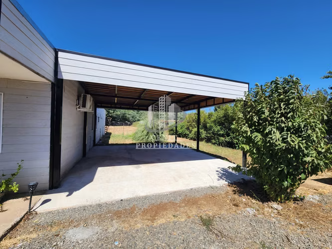 PARCELA CON CASA EN VENTA PELARCO, 12 MIN DE TALCA
