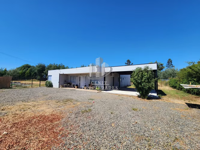 PARCELA CON CASA EN VENTA PELARCO, 12 MIN DE TALCA