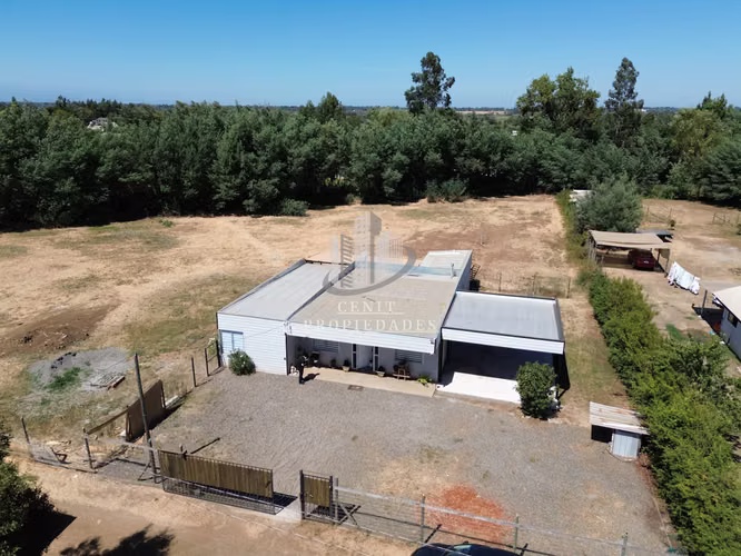 VENTA DE PARCELA CON CASA PELARCO, 12 MIN DE TALCA