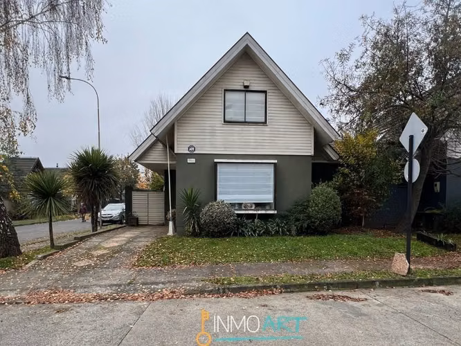 Casa en venta ,3 dorm.y 2 baños en Lomas de Mirasur, Temuco