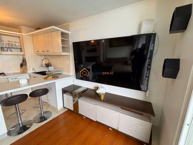 Departamento en arriendo c/ estacionamiento en Portal San Pedro