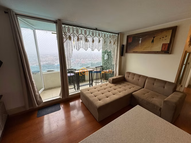 Departamento en arriendo c/ estacionamiento en Portal San Pedro