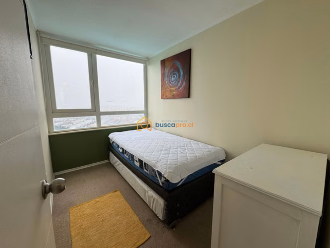 Departamento en arriendo c/ estacionamiento en Portal San Pedro