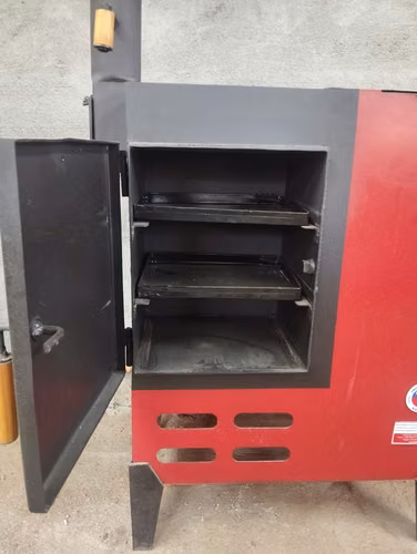 Cocina a pellet sin electricidad poco uso