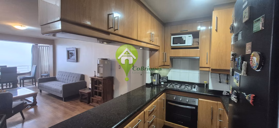Depto Amoblado en Edmundo Eluchans 3D 3B 1E 1B