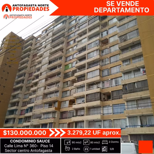 SE VENDE DEPARTAMENTO CENTRAL