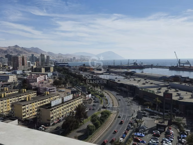 Departamento Full Amoblado con Vista al Mar, Sector Sur