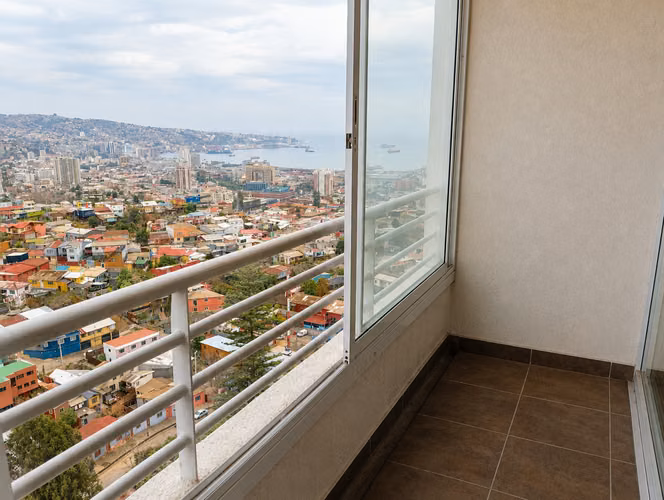 depto vista al puerto Valparaíso 2D2B
