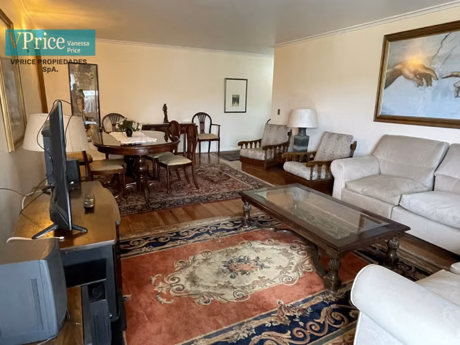 VENDE EXCELENTE DEPTO. 3D 2B MÁS SERVICIO.  ESTACIONAMIENTO, BODEGA, TERRAZA, PISCINA