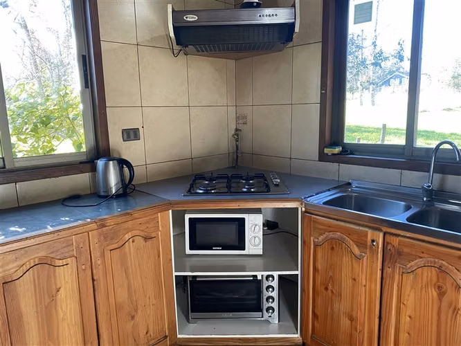 Arriendo Casa de 2 D/2B en Pucón , semi-amoblada