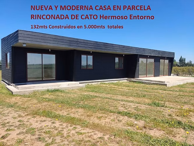 HERMOSA CASA EN PARCELA CAMINO A CATO KM 15