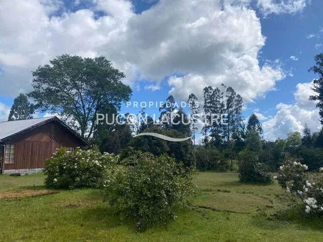 Parcela c/casa y rivera rio Tolten  Puquereo  (170215)