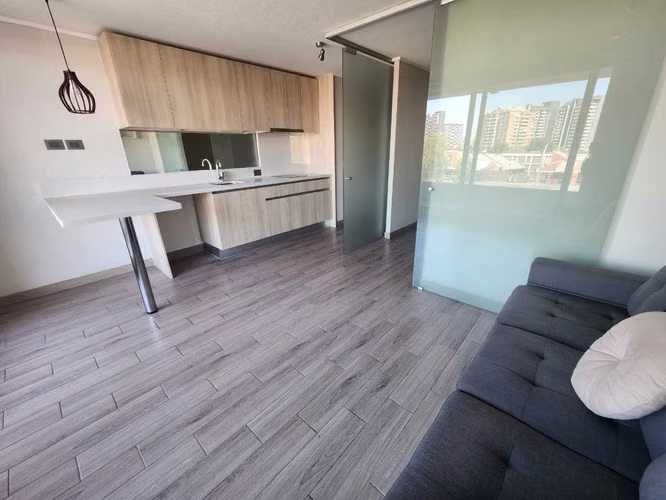 Moderno 1D 1B con terraza en Ñuñoa (170191)
