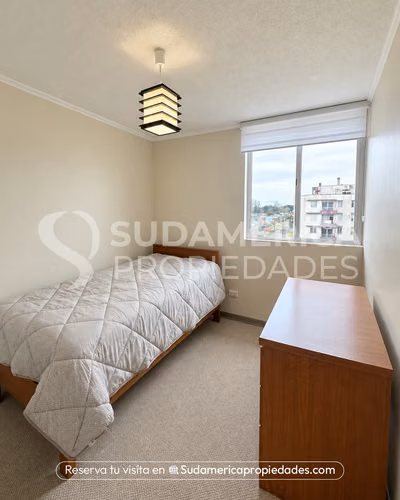 Se Arrienda Departamento Amoblado en Condominio Jardín Urbano II. Valdivia