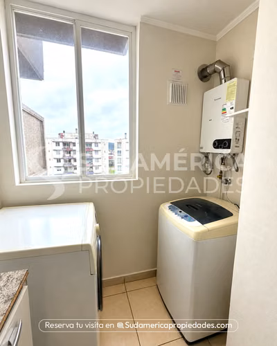 Se Arrienda Departamento Amoblado en Condominio Jardín Urbano II. Valdivia