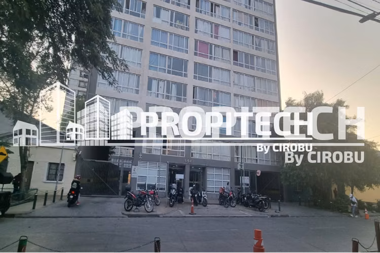Arriendo Depto 1D 1 B, Piso 4, Mtro Ecuador.
